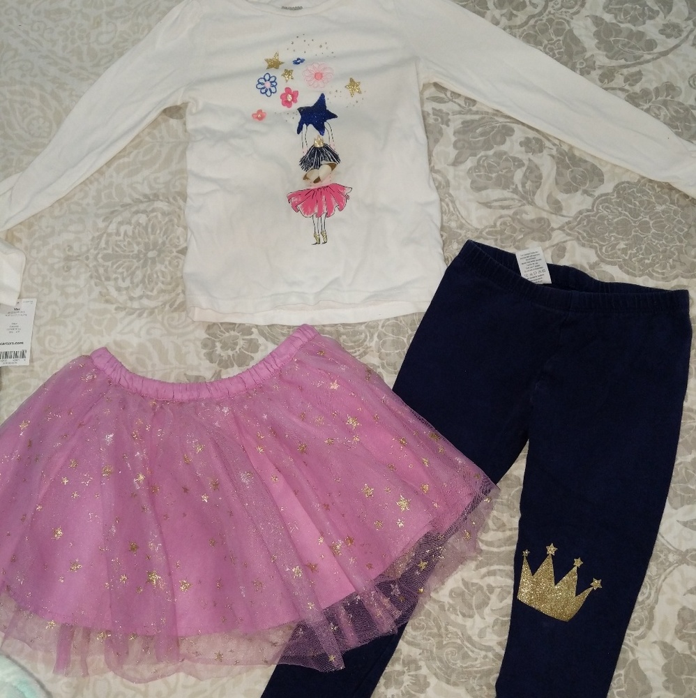 Gymboree stars and Fairy outfit